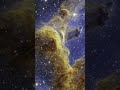 Teremts oszlopai pillars of creation space  reels nasa hubblewebbesa  spacex time science