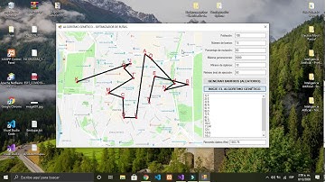 Algoritmos Genéticos - Optimización de rutas.