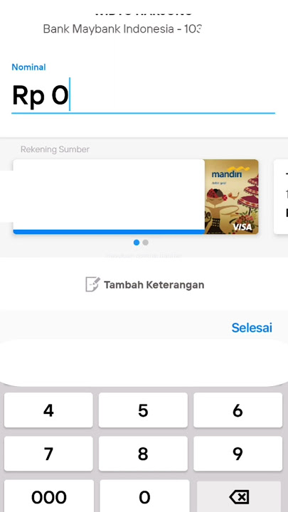 CARA MENYIMPAN DAFTAR TRANSER  #tutorial #mobilebanking #livinmandiri