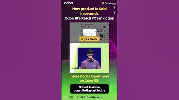 Odoo 18 Retail POS - Barcode scanning