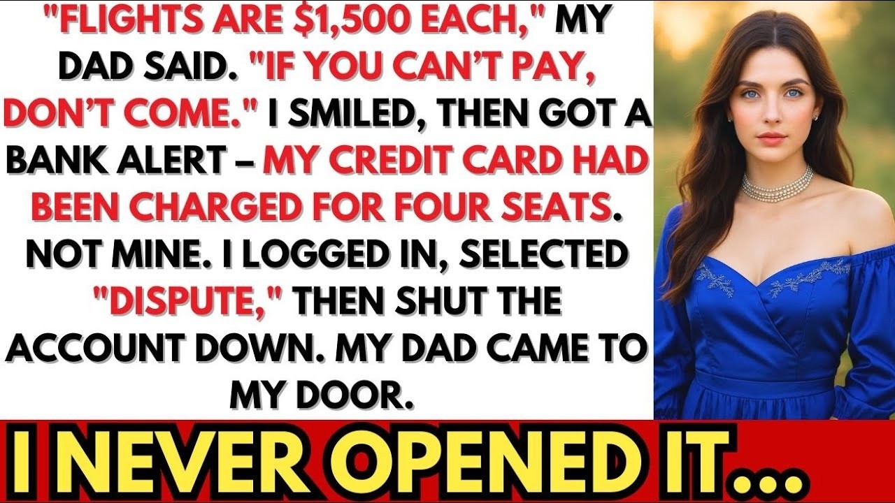 Dad Told Me to Stay Behind If I Couldn’t Pay $1,500 for Flights—So I Made a Choice