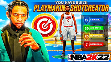 NEW BEST PLAYMAKING SHOT CREATOR BUILD IN NBA 2K22! FASTEST SIGNATURE STYLES + BEST BUILD NBA 2K22!
