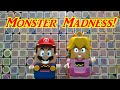 Mario and peach action brick madness 256 action bricks