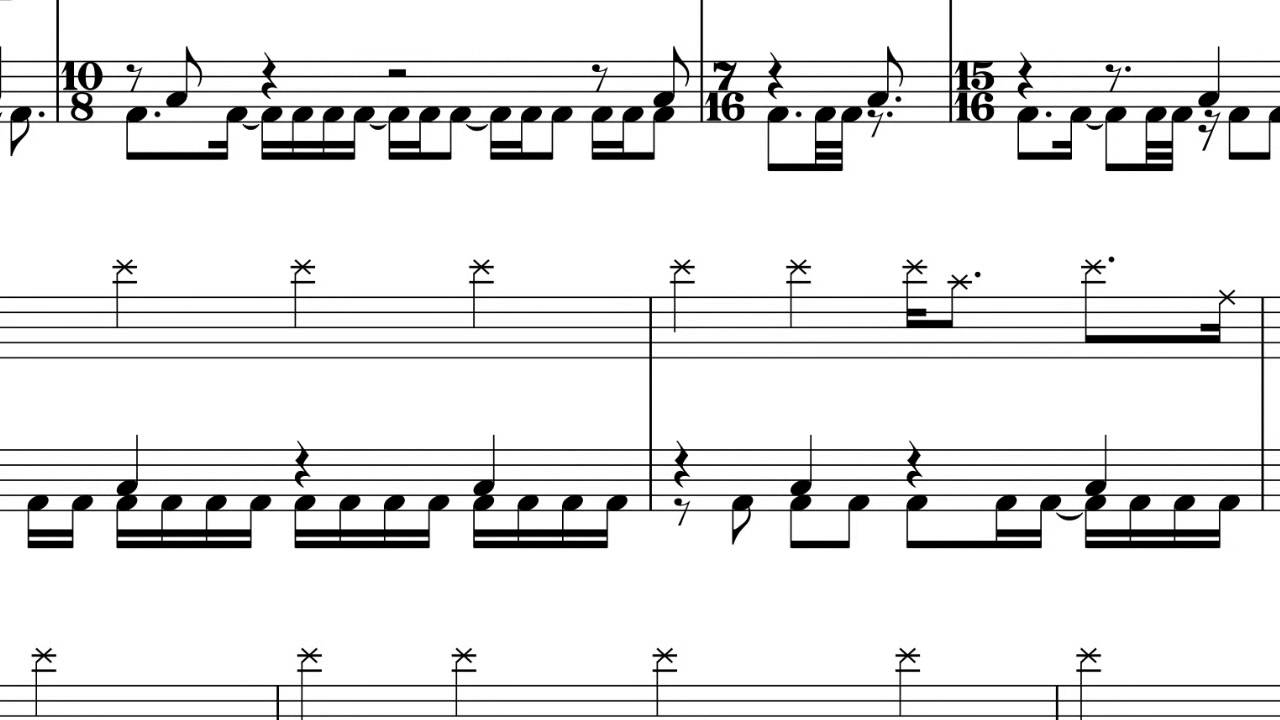 peryphery make total destroy drum sheetmusic full free total sheet music