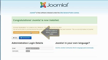 Installing Joomla 3.0