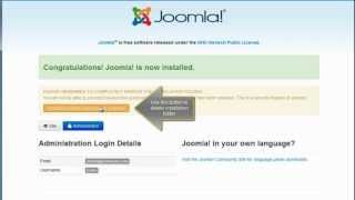 Installing Joomla 3.0