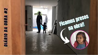 DIÁRIO DA OBRA #2 | JÁ TEMOS PORTAS E JANELAS