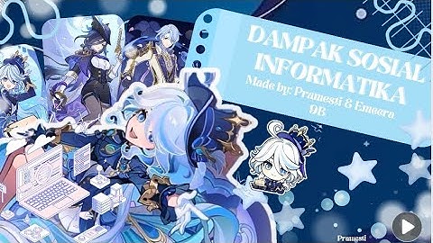 Dampak Sosial Informatika || Materi kelas 9 Kurikulum merdeka