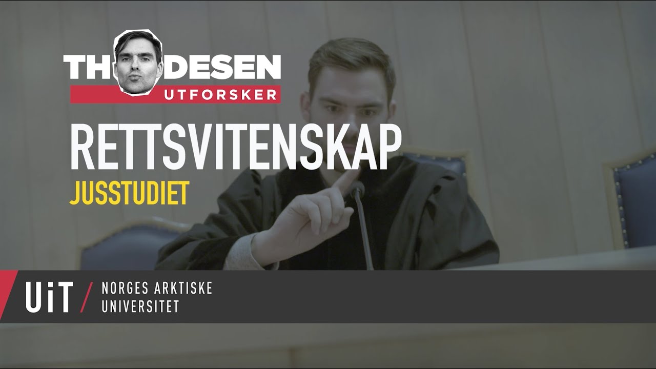 Thodesen utforsker jusstudiet ved UiT – Norges arktiske universitet