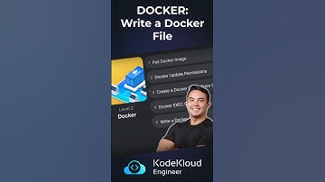 Writing a Docker File | Docker Tutorial | Docker Series #10