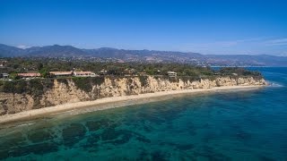 This fabulous estate is uniquely situated on the bluff with,
incomparable views of coastline between both big and little dume.
faces surf a...