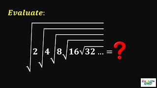 Famous Evaluate this crazy nested radicals | Algebra Challenge Profile