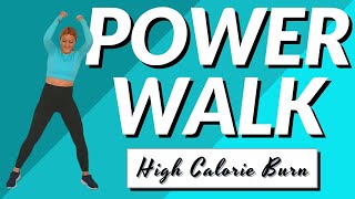 ?INTENSE POWER WALK?INTENSE LOW IMPACT CARDIO for WEIGHT LOSS?ALL STANDING?TOTAL BODY FAT BURN ?