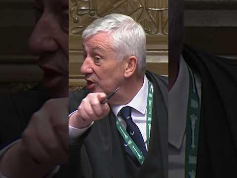 Sir Lindsay Hoyle removes MP from House of Commons during heated PMQs #ukpolitics #latestnews #PMQs