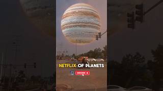 The true size of Jupiter is TERRIFYING 💀#blackhole #jupiter #space #universe