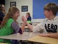 Avery Vs Lauren Arm Wrestling