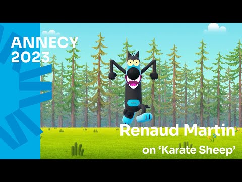 Director Renaud Martin talks about his animation series ‘Karate Sheep’ (‘Karaté Mouton’) 🐏 @unifrance