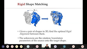 Efficient spectral methods for non-rigid shape comparison - Maks Ovsjanikov | Etincelle #18