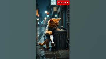 Thumbnail of Cat eat Fishbone | Meow Meow Sad Song