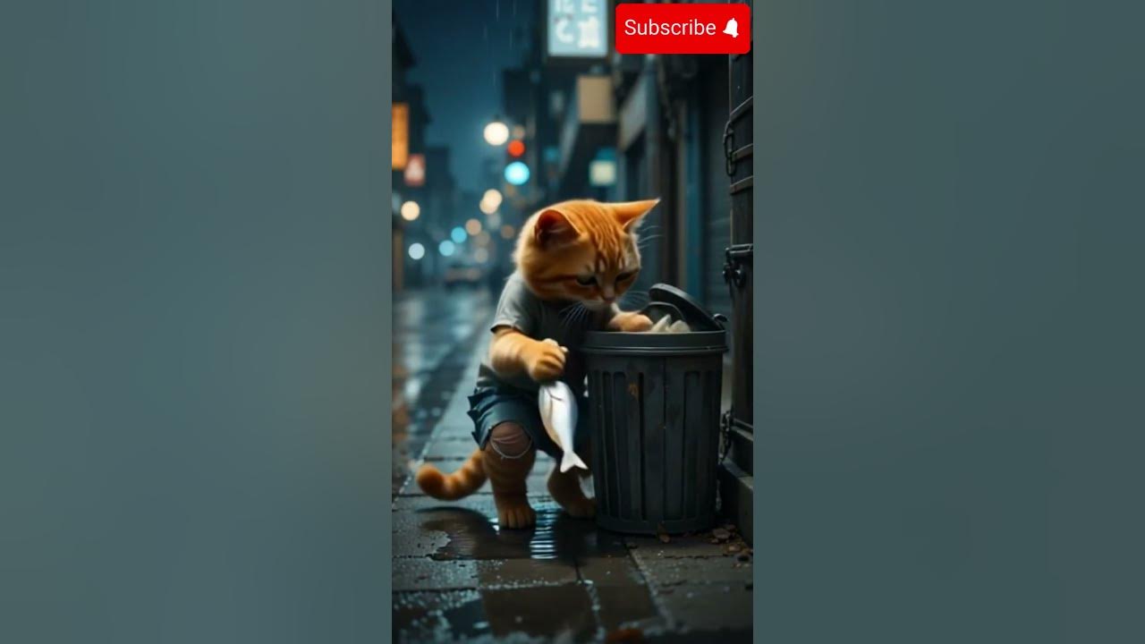 Cat eat Fishbone | Meow Meow Sad Song