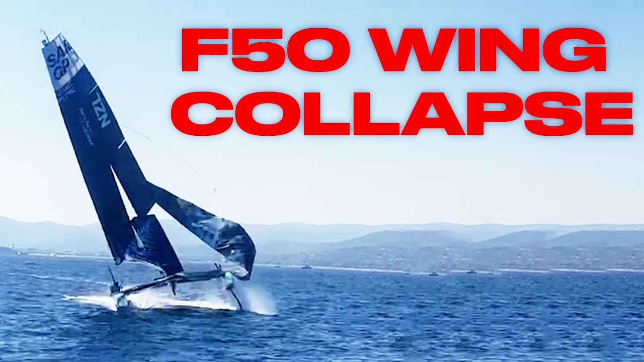 DRIVERS REACT TO INSANE F50 WING COLLAPSE SailGP