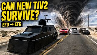 New TIV 2 Mod vs 5 Storm Chasers — EF0 to EF6 | BeamNG screenshot 4