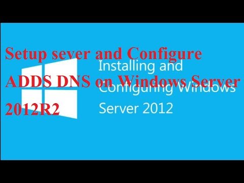 How to Setup sever and Configure ADDS DNS on Windows Server 2012R2 in bangla