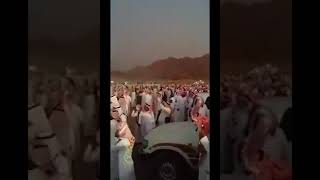 Arab celebration firing with AK47 and M16