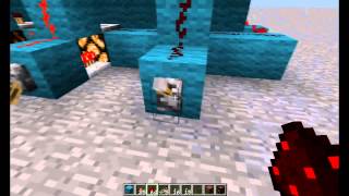 Minecraft Computer-engineering : 4 Bit RAM