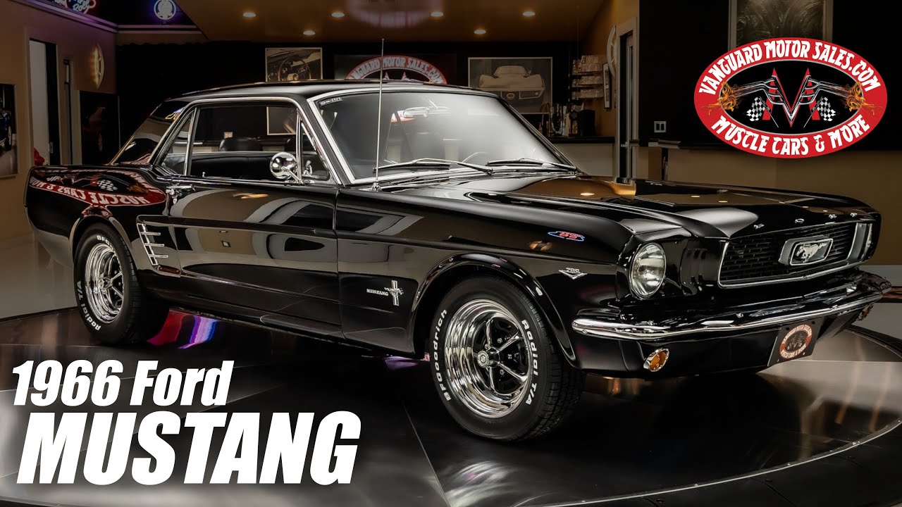 Продается Ford Mustang Coupe 1966 года выпуска, Vanguard Motor Sales, № 5987.