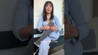 How to relieve a food baby with acupressure #shorts
