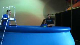 Emily gets baptized