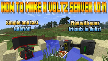 Voltz Tutorials: How to make a Voltz server 1.0.11 (Simple & Fast)