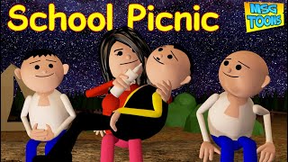 SCHOOL PICNIC 😀🚐😜 #Funny #Comedy | MSG TOONS Comedy Funny Video Vines | School Picnic Comedy Video