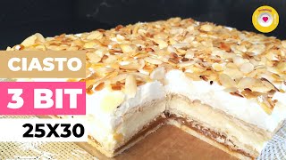 ⭐️ 3 BIT ⭐️ - król wszystkich imprez, najlepsze ciasto bez pieczenia