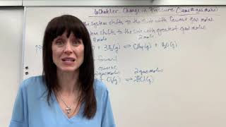 LeChatelier Principle: Change Pressure with same number of gas moles