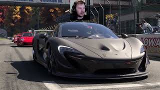 McLaren P1 w\/ GTR Motor and EVO X! Racing with RoadRunner (MichaelRR) on Forza Motorsport!