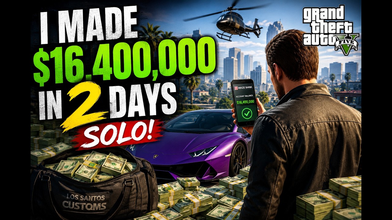 I Made 16,400,000 in 2 Days SOLO!