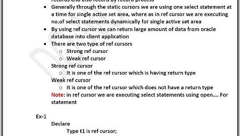 08 refcursor in plsql