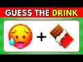 Guess the drink by emoji  drink emoji quiz  guessers