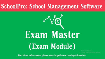 Exam Master - Exam Module | Best School Management Software - Schoolpro