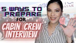 How to prepare for Cabin crew interview | Days with Kath