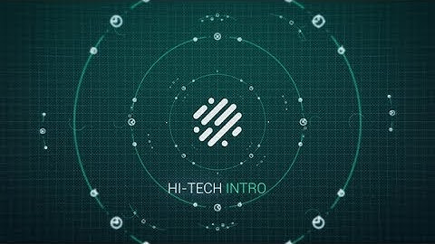 Digital Hi-Tech Glitch Intro | After Effects Template | Logo Stings