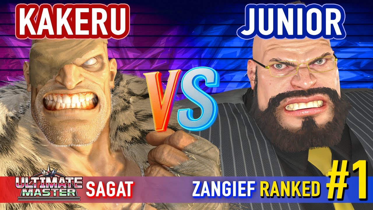 SF6 ▰ KAKERU (Sagat) vs JUNIOR (#1 Ranked Zangief) ▰ High Level Gameplay