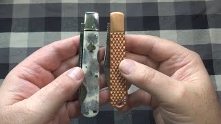 NKD! KERSHAW CULPEPPER COPPER + ROUGH RIDER BLACK APPALOOSA EASY OPEN LOCKBACK UNBOXING #unboxing