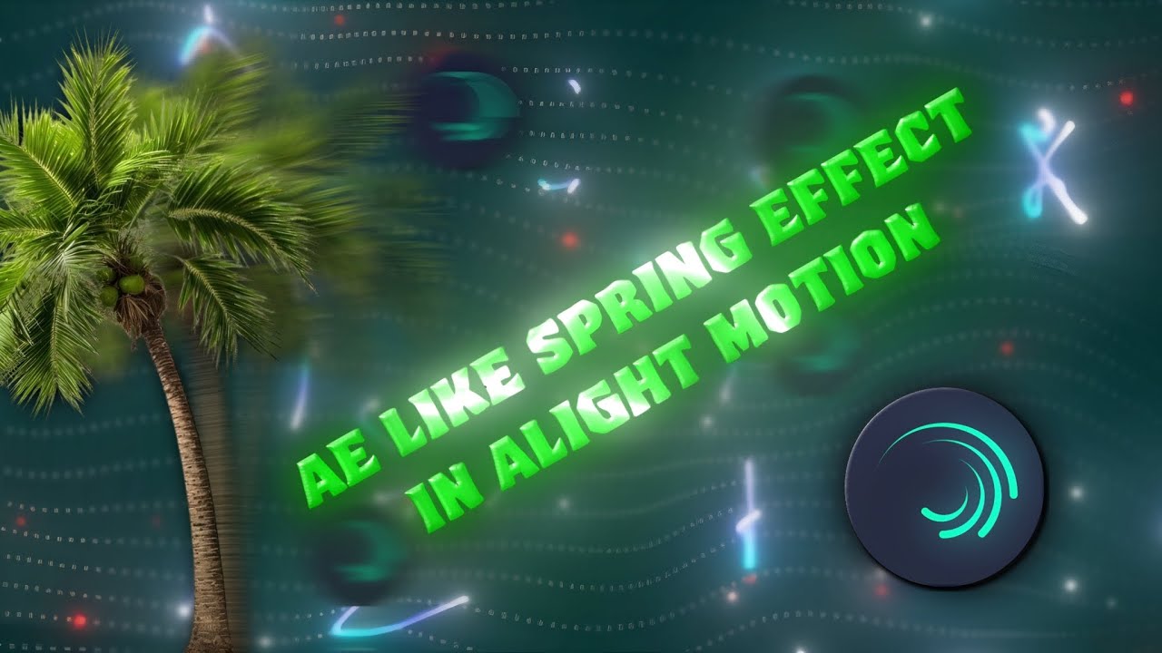 AE Like Spring Effect Tutorial in Alight motion 👍 - YouTube