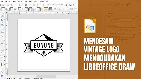 Make a Vintage Logo Design Using LibreOffice Draw