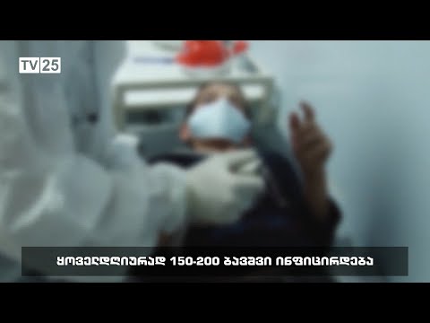 ყოველდღიურად 150-200 ბავშვი ინფიცირდება