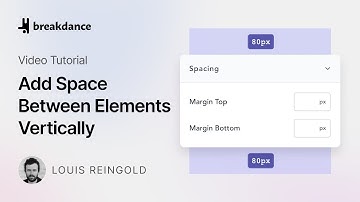 How To Visually Adjust Vertical Space Between Elements In WordPress With Breakdance