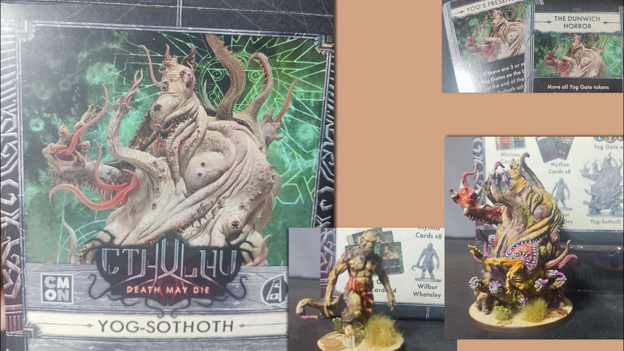 Here Is The Next Batch Of Cthulu Death May Die Figures. In Order